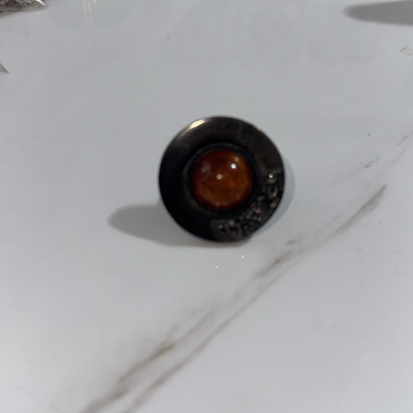 Tiger eye ring size 8 - Picture 2 of 4